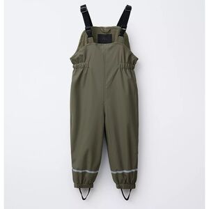 ZARA RUBBERIZED WATER-RESISTANT OVERALLS